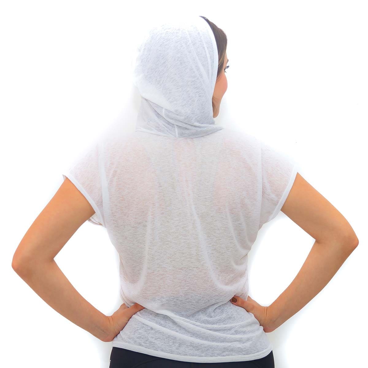 CAPUCHA BLANCA PARA MUJER