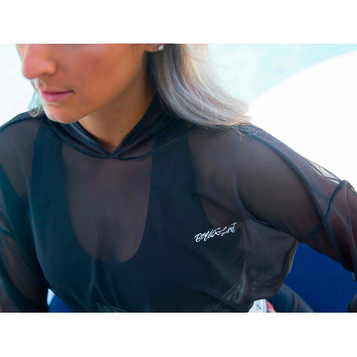 CAPUCHA PARA MUJER ENERGY COLOR NEGRO