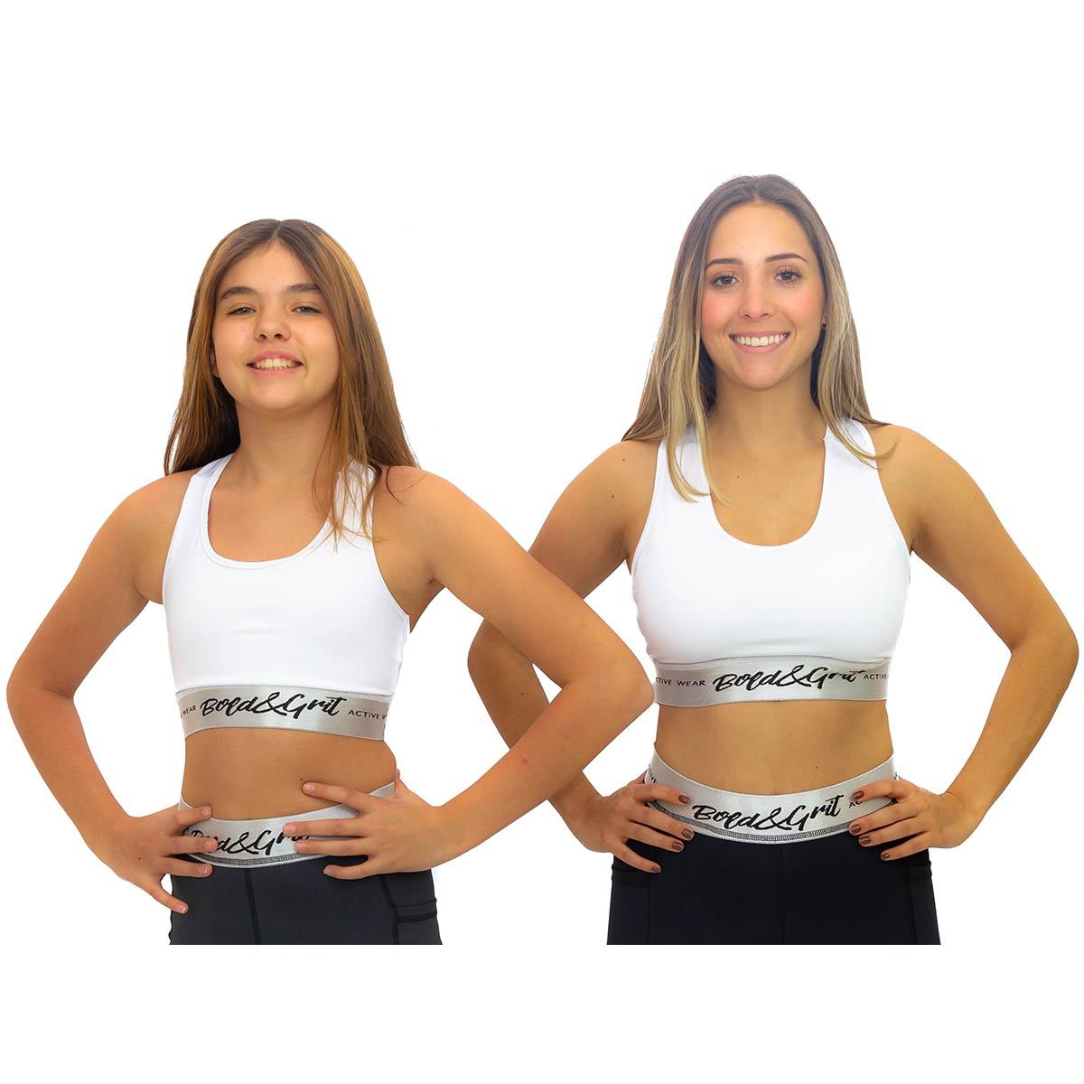 TOP DEPORTIVO COLOR BLANCO PARA MUJER