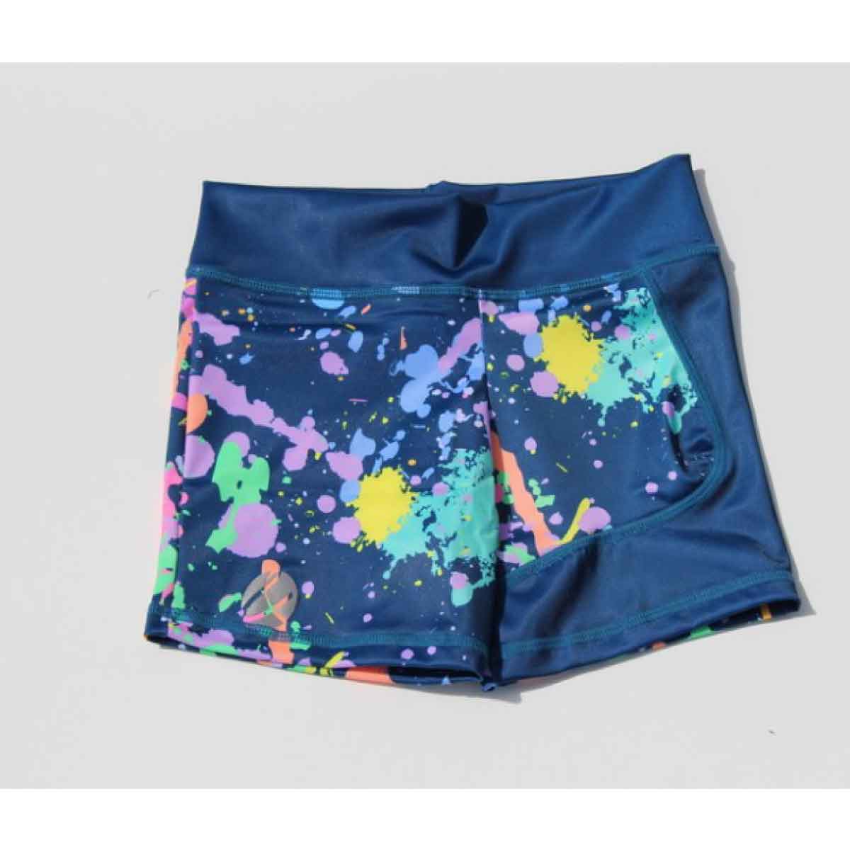 SHORTS SPLASH PAINT PARA NIÑA -LOVE