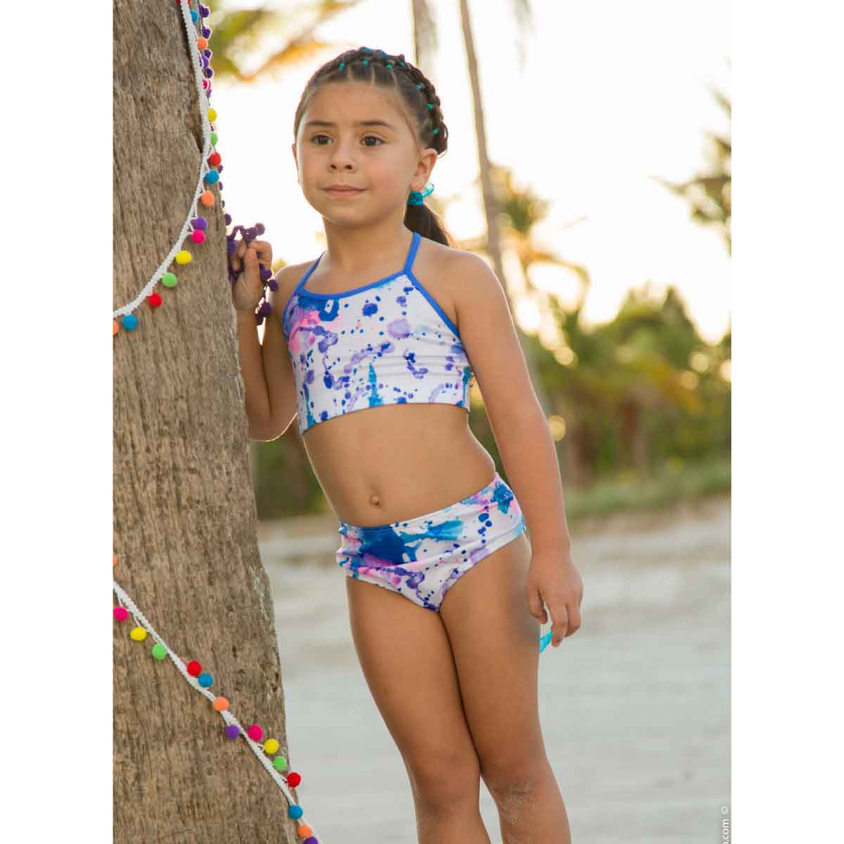 VESTIDO DE BAÑO DOS PIEZAS SPLASH PAINT-ENERGY