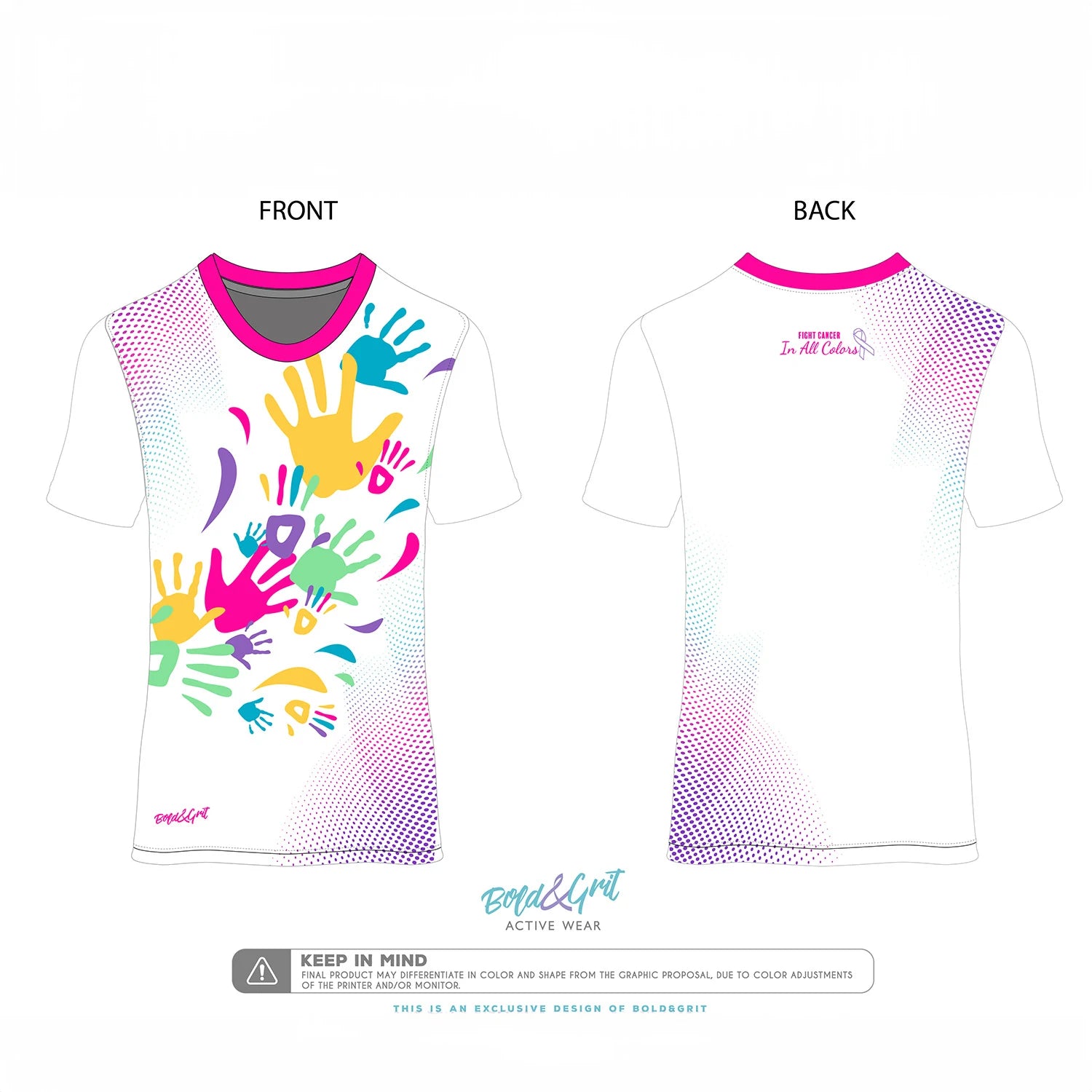 Camiseta Awareness all colors