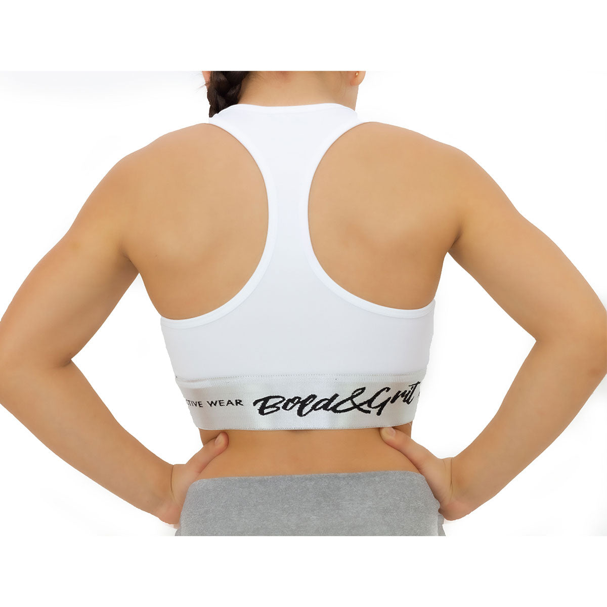 TOP DEPORTIVO ESPALDA CRUZADA BLANCO