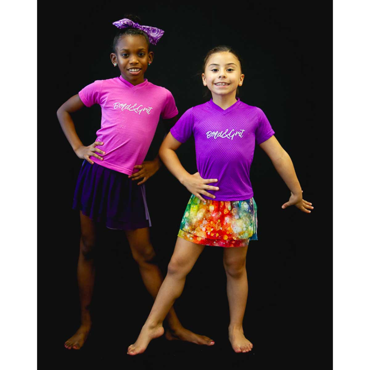 FALDA SHORT DE TENIS FUCSIA PARA NIÑA - DREAM