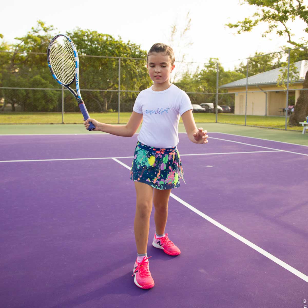 Oferta Camiseta blanca para niña en Tennis