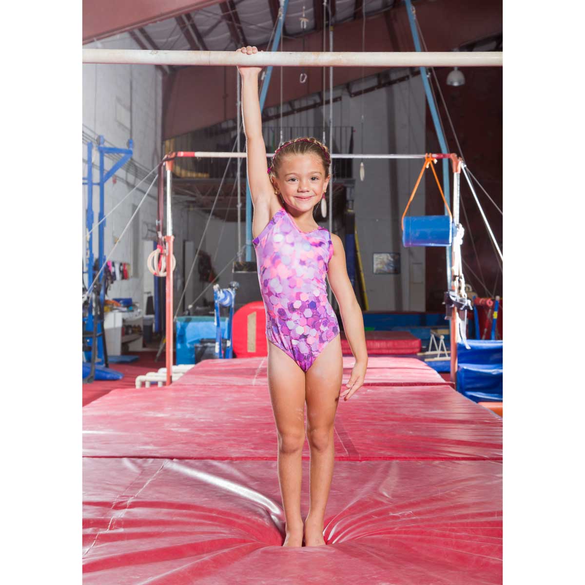 TRUSA DE GIMNASIA PINK SPANGLE
