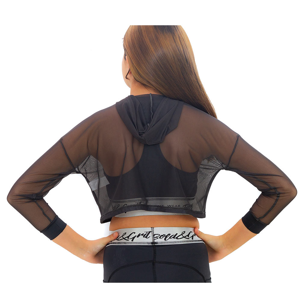 CAPUCHA NEGRA PARA NIÑA