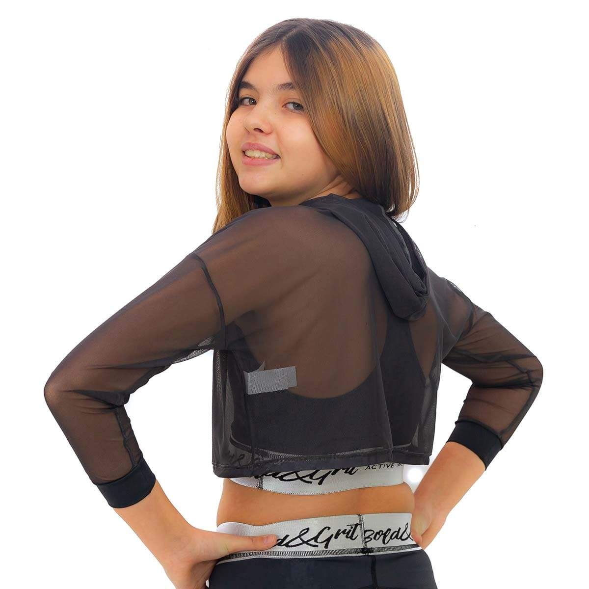 CAPUCHA PARA NIÑA ENERGY TRANSPARENTE