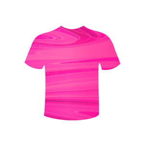 Camiseta Corazon Rosa de Concientización del Cancer de Mama